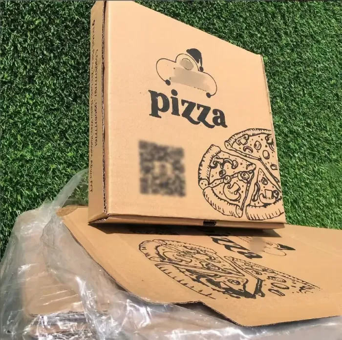 Australische pizzeria bestelt op maat gemaakte pizzadozen opnieuw