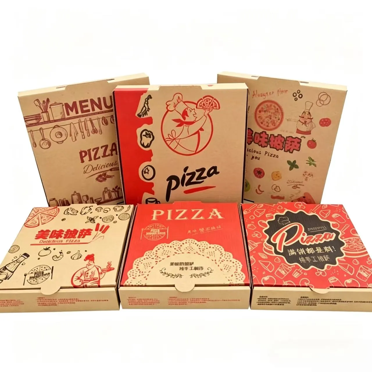 Australische pizzeria bestelt op maat gemaakte pizzadozen opnieuw