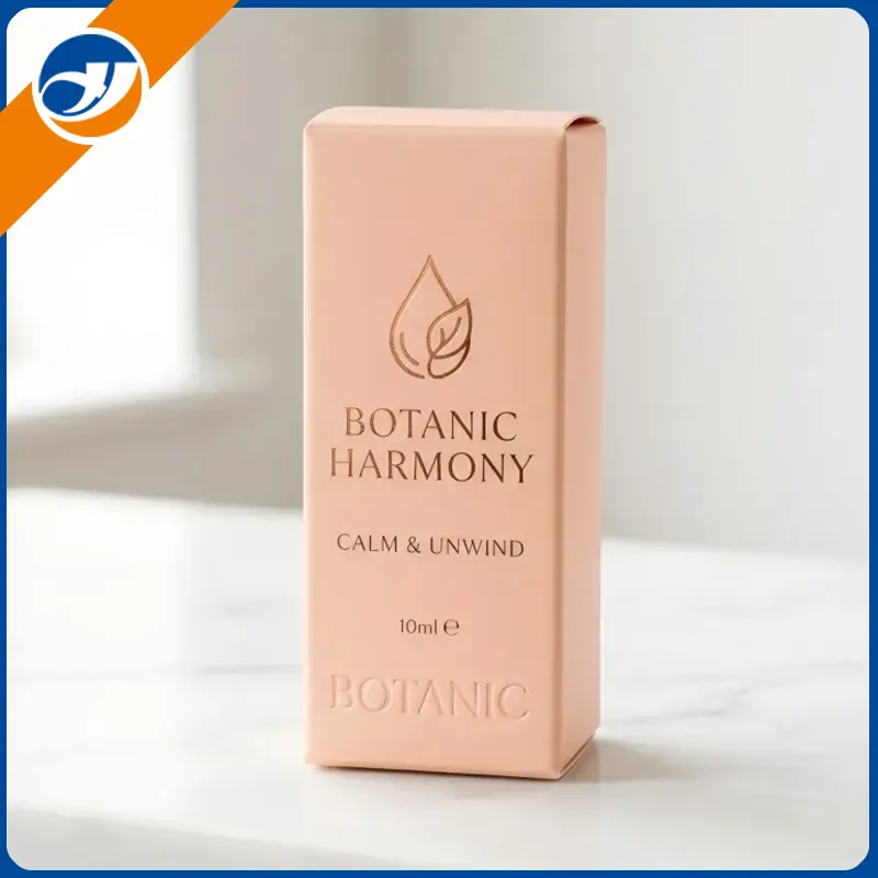 Doos met druppelflesje voor etherische olie