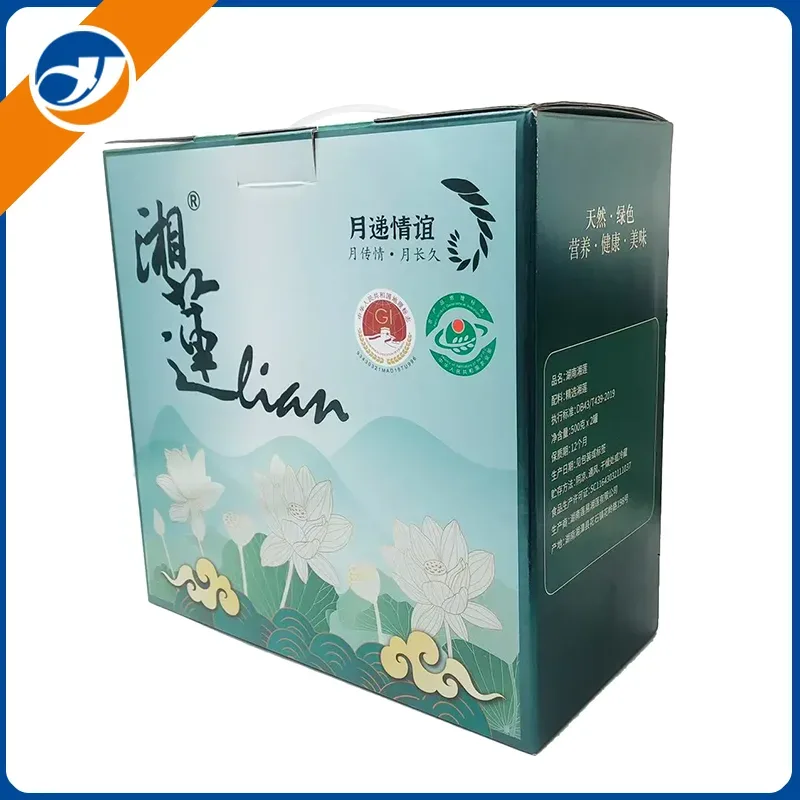 Handheld golfpapier geschenkdoos