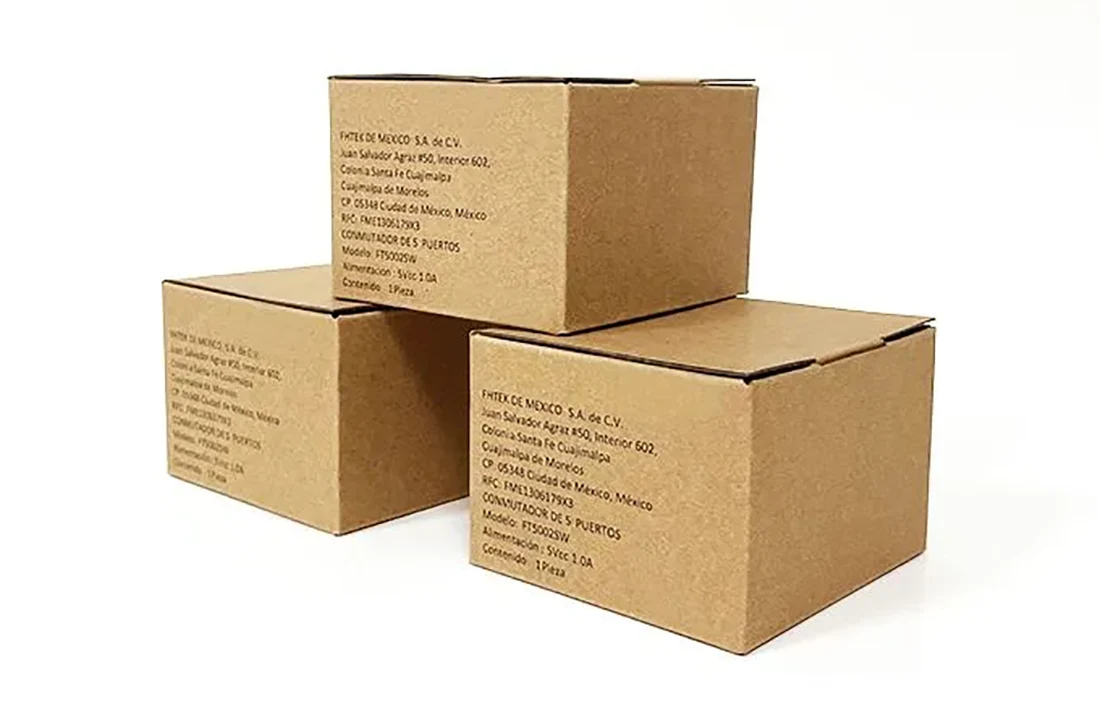 Rectangular Airplane Box