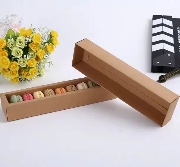 Snackdoos van kraftpapier