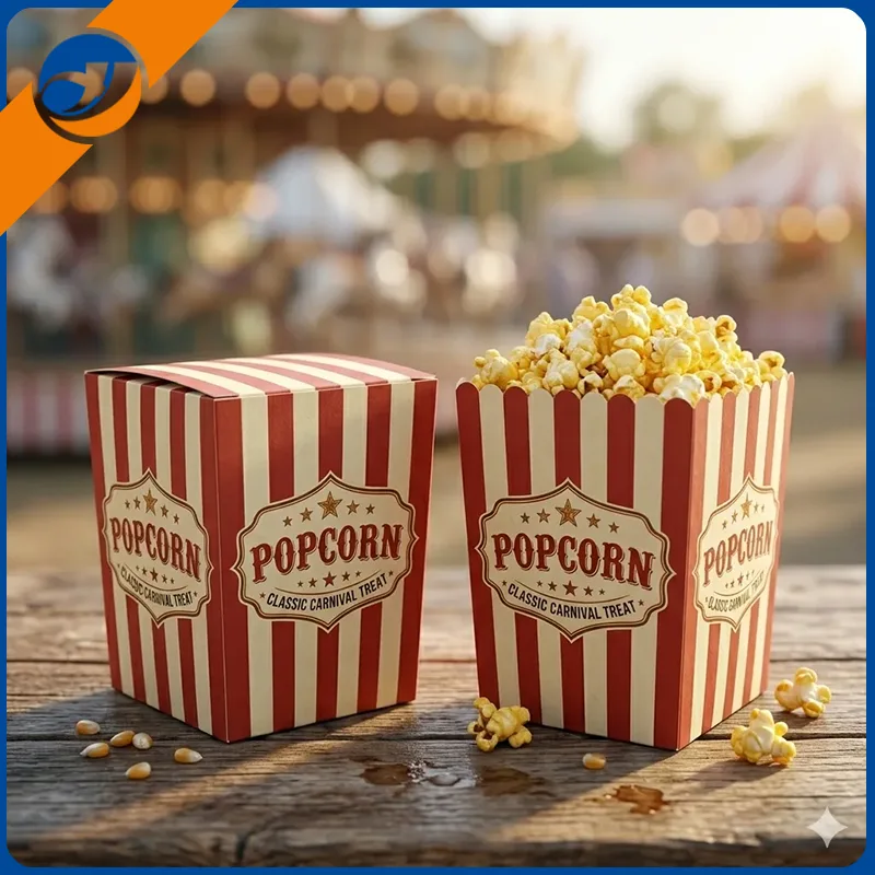 Popcorn Papieren Doosje