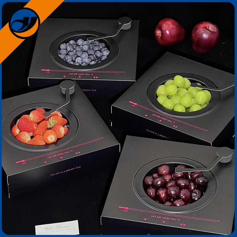 Praktische fruit geschenkdoos