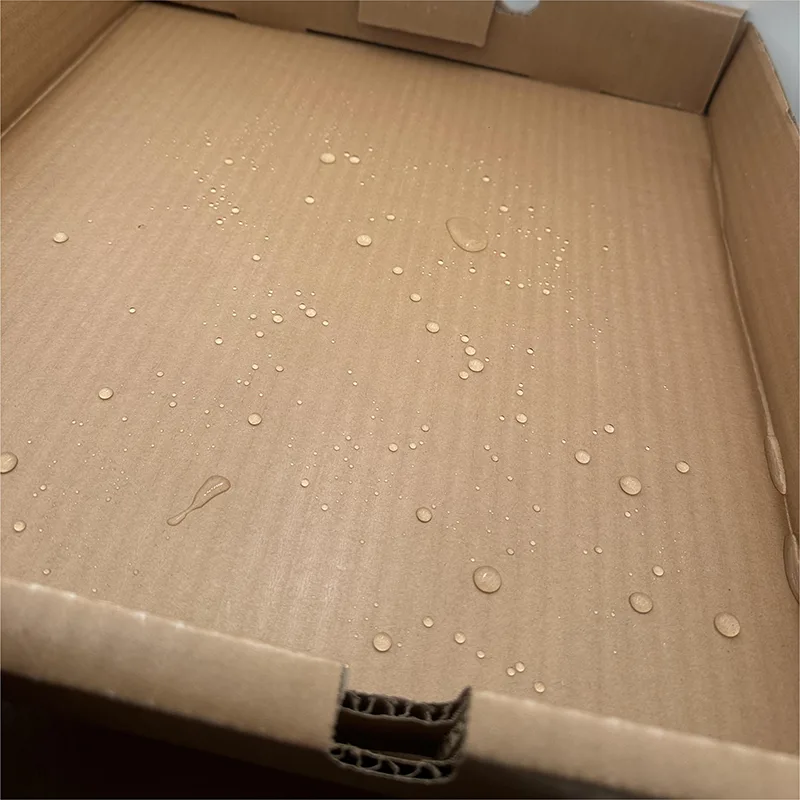 Waterbestendige golfkartonnen dozen